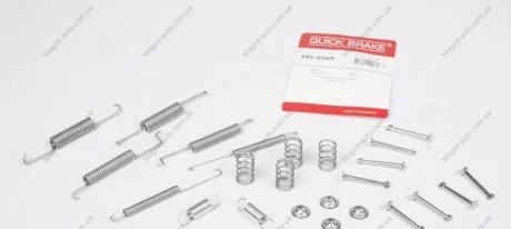 Монтажный к-кт тормозных колодок пер QUICK BRAKE 105-0569