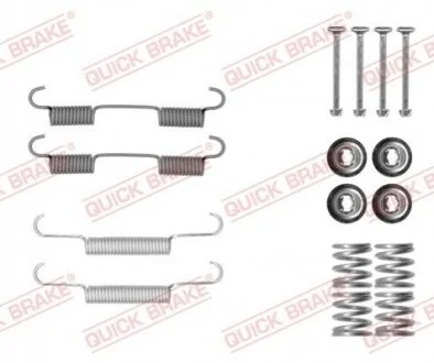 Монтажний к-кт гальмівних колодок QUICK BRAKE 105-0896