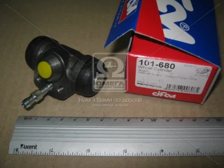 Гальмівний циліндр колісний задн. Caddy/Cube/Favorit/Felicia/Pick Up 136 (91-02) CIFAM 101-680