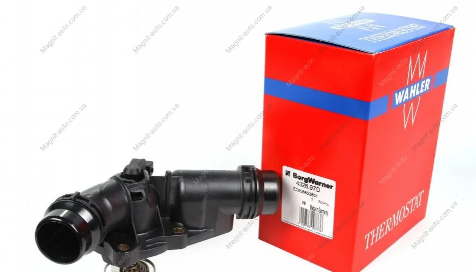 Термостат BMW 3 5 7 X3 X5 Z3 Z4 E46 E39 E60 E39 E61 E65 E66 E83 E53 E85 - не поставляется WAHLER 4326.97D (фото 1)