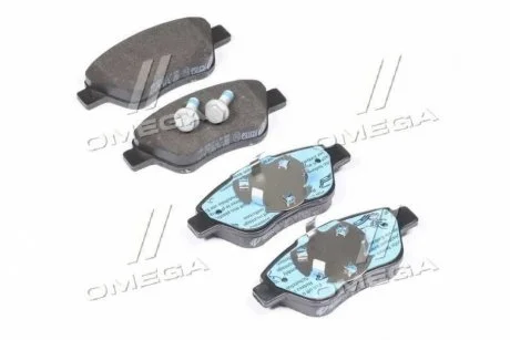 Колодка гальм. диск. FIAT PANDA (169) передн. (виробництво Remsa) REMSA 0858.30