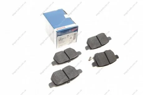 Колодки тормозные дисковые TOYOTA Auris/Yaris R'1,0-1,806>> BOSCH 0 986 494 255