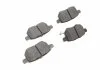 Колодки тормозные дисковые TOYOTA Auris/Yaris R'1,0-1,806>> BOSCH 0 986 494 255 (фото 8)