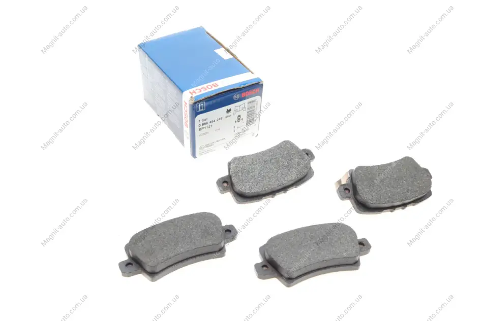 Колодки тормозные HONDA Civic "R" 06-12 - замена на \'0986494642 BOSCH 0 986 494 249 (фото 1)