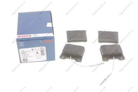 Колодки тормозные дисковые PEUGEOT 406 605 607 -05 BOSCH 0 986 494 055