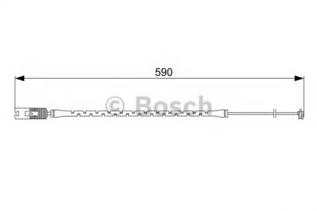 Датчик зносу гальмівних колодок BOSCH 1987473042