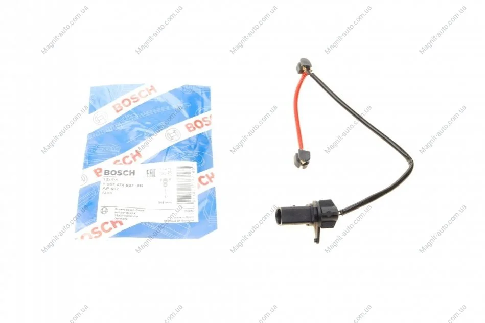 Датчик зношування колодок BOSCH 1987474507 (фото 1)