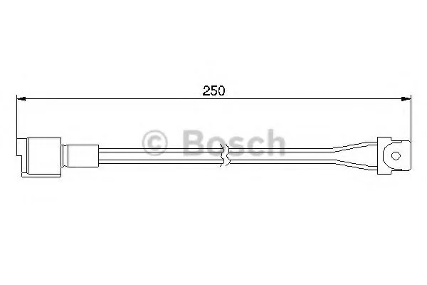 Датчик зносу гальмівних колодок BOSCH 1987474905 (фото 1)