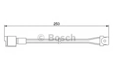 Датчик зносу гальмівних колодок BOSCH 1987474905
