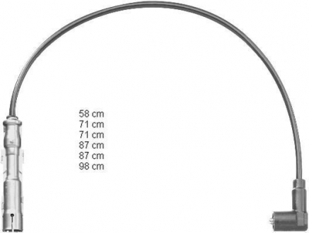 Комплект кабелів високовольтних CHAMPION CLS240 (фото 1)