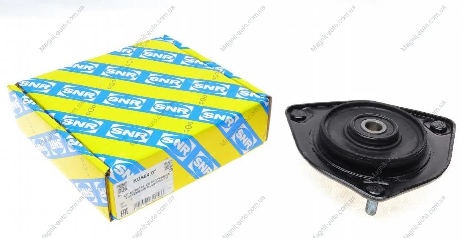 Опора амортизатора (к-кт), HYUNDAI Elantra/Matrix, KIA Cerato 1.5-2.0 +CRDi 95- SNR NTN KB684.07 (фото 1)