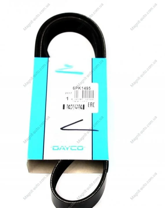 Ремень поликлиновый DAYCO 6PK1495 (фото 1)
