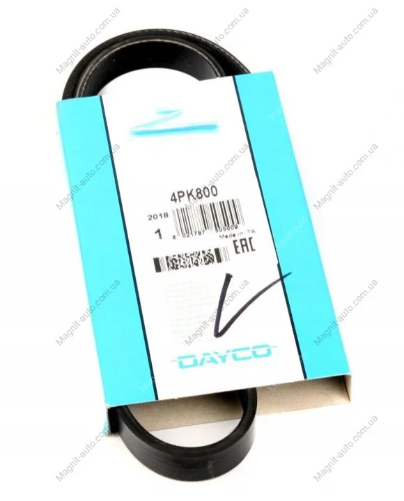 Ремінь поліклиновий DAYCO 4PK800 (фото 1)