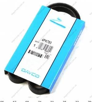 Ремінь поліклиновий DAYCO 4PK780