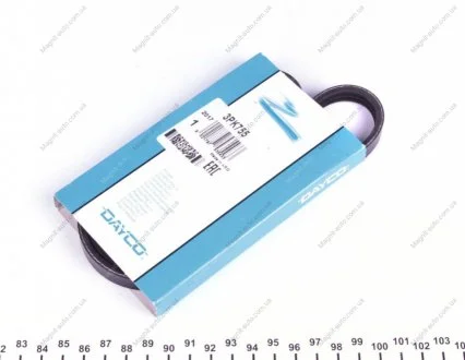Ремень П-клиновый Dayco DAYCO 3PK755