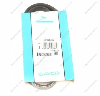 Ремінь поліклиновий DAYCO 3PK675