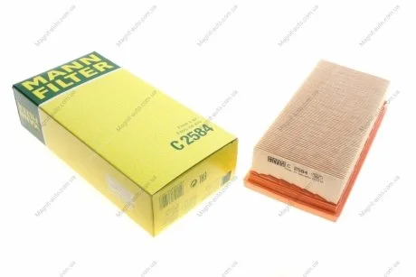 Фільтр повітряний, 04-06 MANN C2584