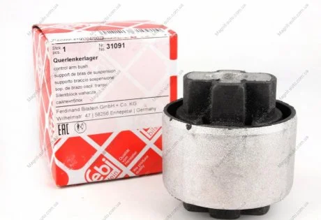 Сайлентблок важеля, (зад.) 06- FEBI BILSTEIN 31091