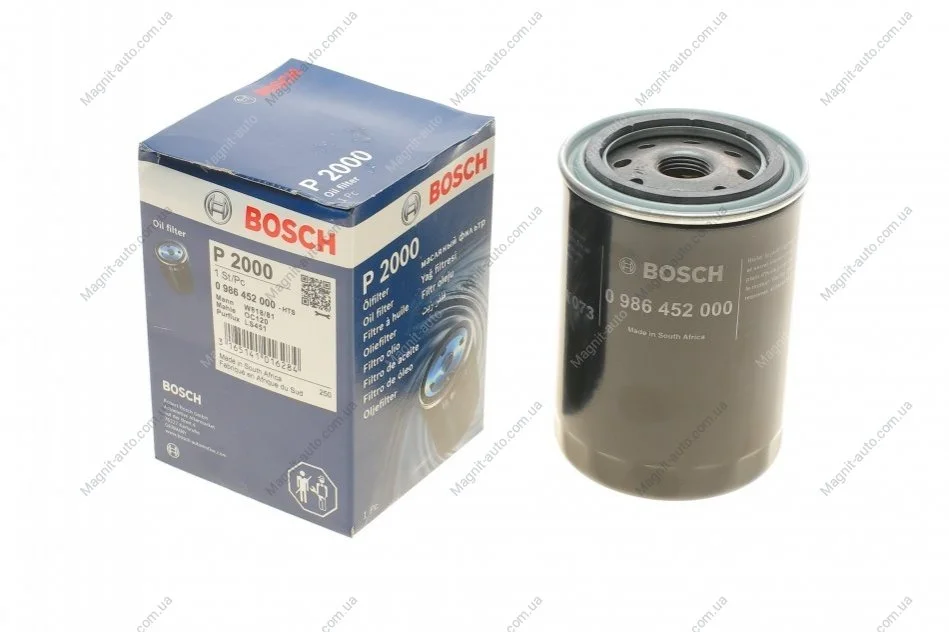 Фільтр оливний 2000 TOYOTA Hiace,Hilux,Corolla,Corona -86 BOSCH 0986452000 (фото 1)