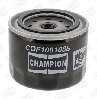 Масляный фильтр CHAMPION COF100108S (фото 1)