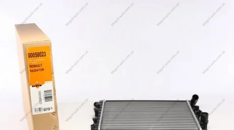 Радиатор охлаждения двигателя, DACIA Logan 04- NRF 58023