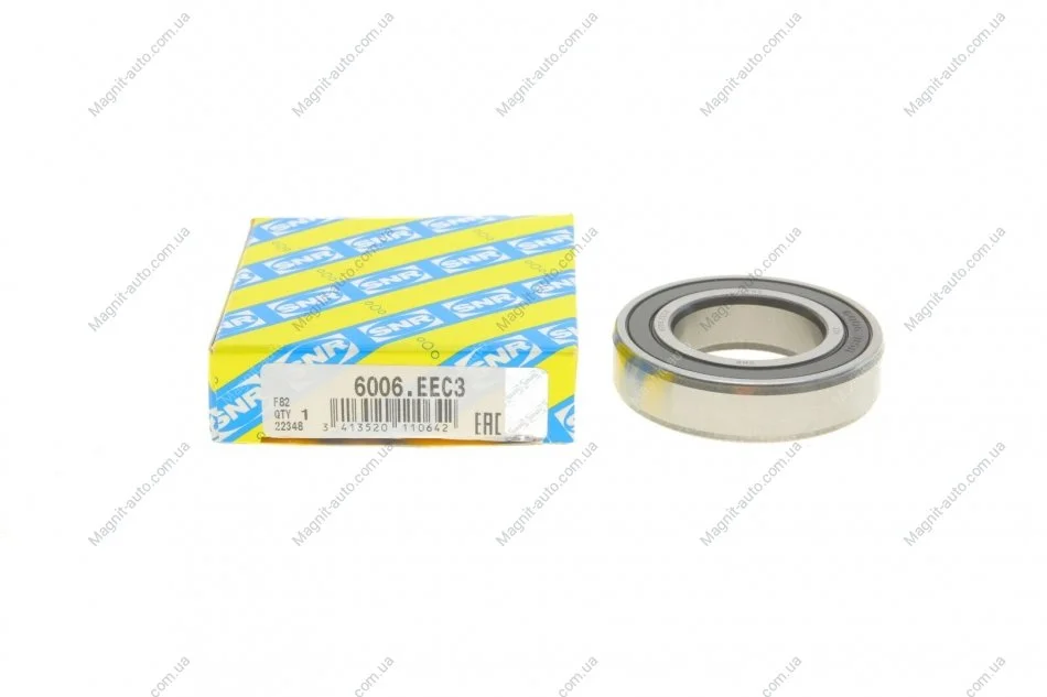 Подшипник в подвесной, (30x55x13) SNR NTN 6006.EEC3 (фото 1)