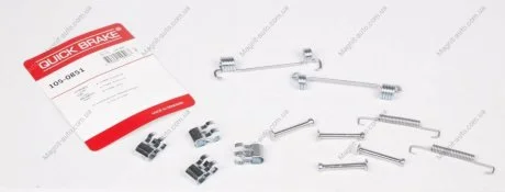 Р/к барабанних гальм. колодок QUICK BRAKE 105-0851
