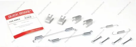 Р/к барабанних гальм. колодок QUICK BRAKE 105-0862