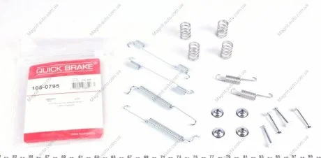 Р/к барабанних гальм. колодок QUICK BRAKE 105-0795