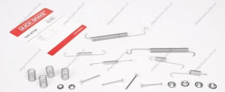 Р/к барабанных тормозов. колодок QUICK BRAKE 105-0756