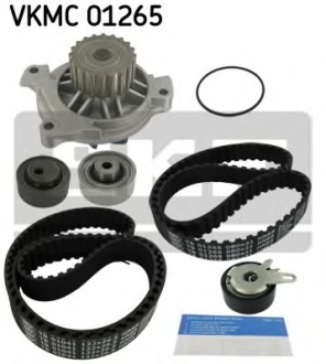 Комплект (ремінь+ролик+помпа) SKF VKMC 01265