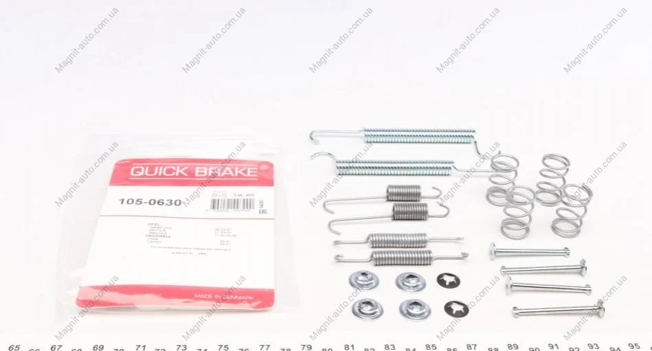 Р/к барабанних гальм. колодок QUICK BRAKE 105-0630 (фото 1)