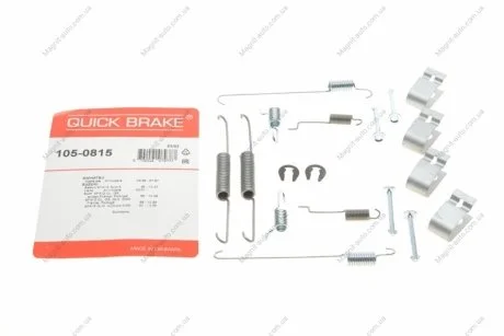 Р/к барабанних гальм. колодок QUICK BRAKE 105-0815