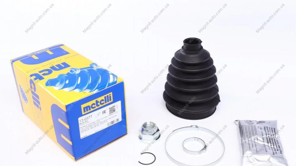 Пильник ШРУС гумовий + змазка Metelli 13-0377 (фото 1)