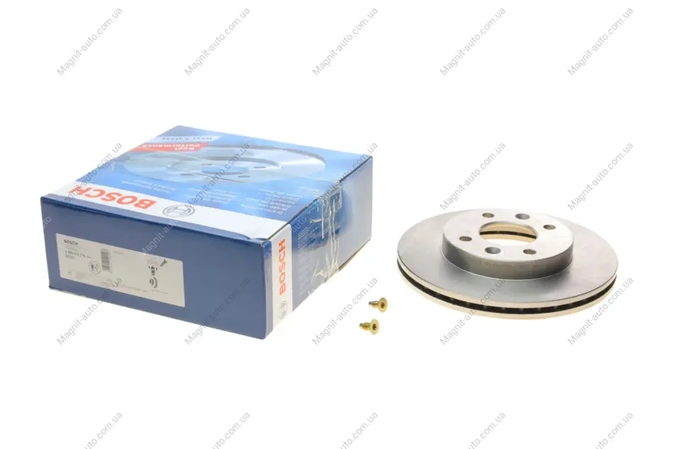 Диск гальмівний RENAULT Clio/Kangoo/Megane \'\'F BOSCH 0 986 478 276 (фото 1)