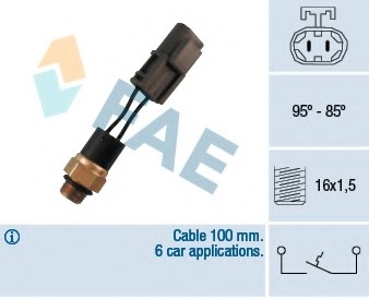 Датчик включения вентилятора FAE 37550