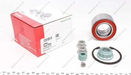 Подшипник ступицы VW POLO передн. (на колесо) (произ-во) FAG 713 6103 10