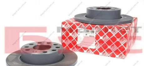 Диск тормозной (FEBI) FEBI BILSTEIN 36215
