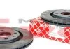 Диск тормозной (FEBI) FEBI BILSTEIN 10321 (фото 1)