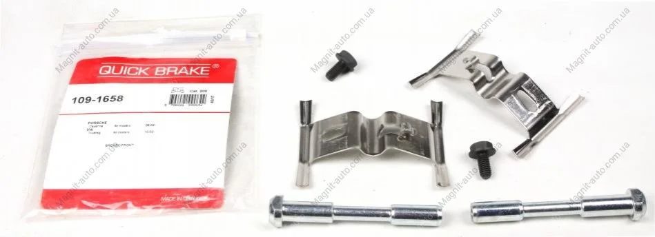 Р/к дисковых тормозов. колодок QUICK BRAKE 109-1658 (фото 1)
