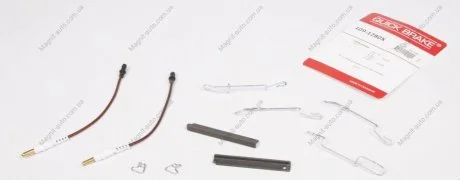 Р/к дисковых тормозов. колодок QUICK BRAKE 109-1280X