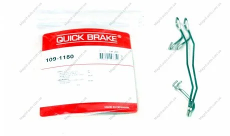 Р/к дискових гальм. колодок QUICK BRAKE 109-1180