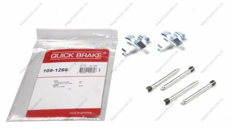 Р/к дисковых тормозов. колодок QUICK BRAKE 109-1266