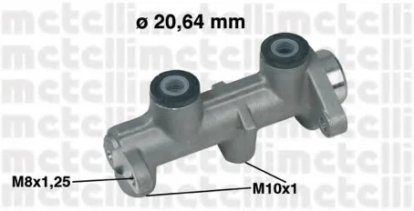 Цилиндр тормозной главный Metelli 05-0306