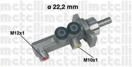 Циліндр гальмівний головний Metelli 05-0381