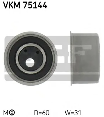 Ролик модуля натяжителя ремня SKF VKM 75144 (фото 1)