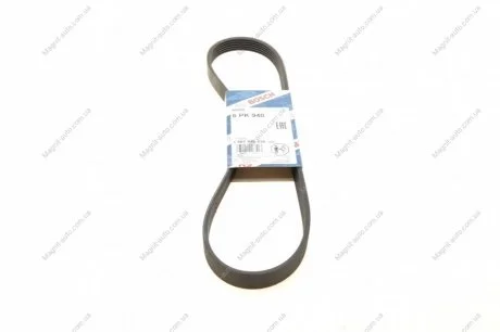 Ремінь поліклиновий 6PK940 BOSCH 1987948434
