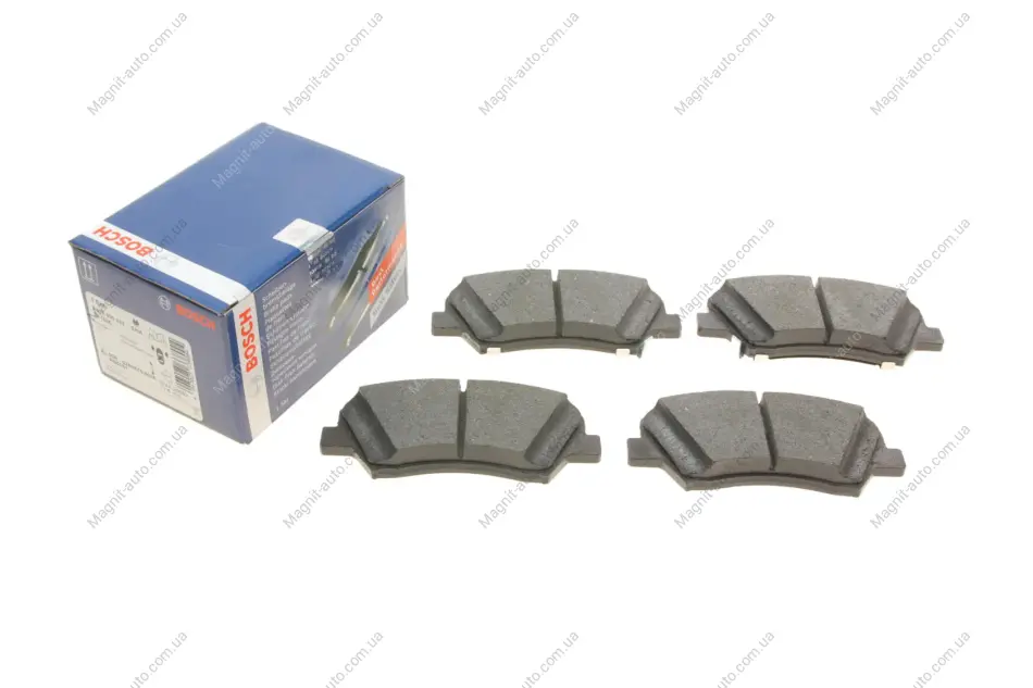 Гальмівні колодки диск.передні Hyundai i30, Kia Ceed,Rio III,Sorento II 1.1CRDi-2.4i 09- BOSCH 0986495343 (фото 1)
