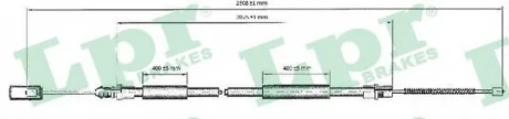 Тросик стояночного тормоза LPR C0211B