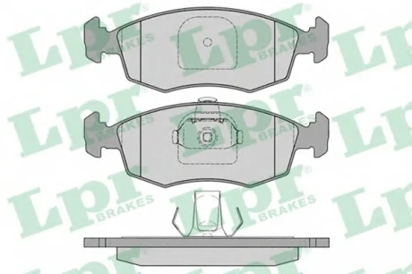Тормозные колодки дисковые LPR 05P785